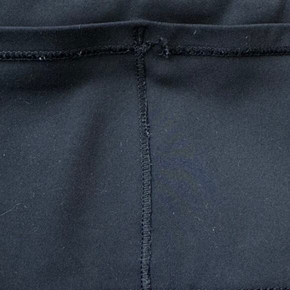 Lululemon Fast & Free Black Crop Leggings Nulux 19 Yoga, Running, Women's Size 4 - Picture 4 of 6